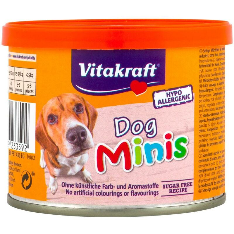 

Vitakraft Dog Minis 120 gr 12 uds snacks perro