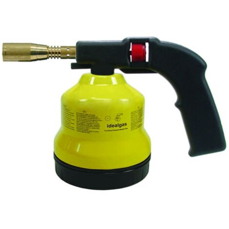 Saldatore a gas in metallo accensione manuale - idealgas