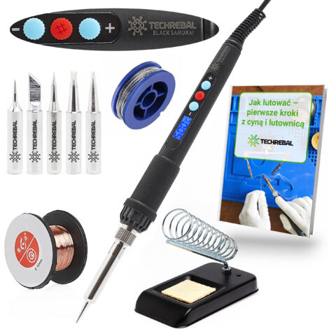 Saldatore A Stagno 60W Professionale - Temperatura Regolabile 280°C-400°C Per Lavori Di Elettronica, DIY E Riparazioni - Foto 7