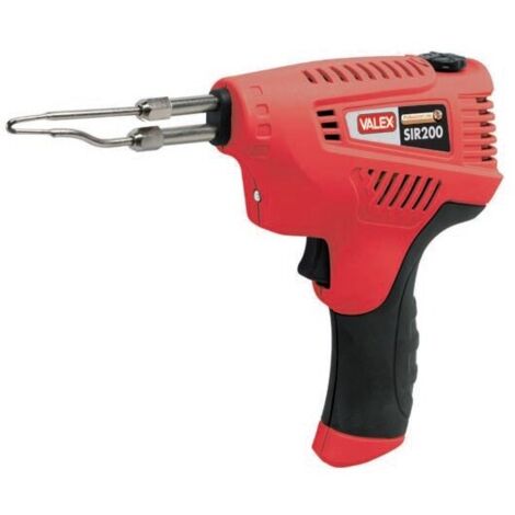 SALDATORE ISTANTANEO REGOLABILE SIR200 200W MAX 500°C CON LUCE LED VALEX