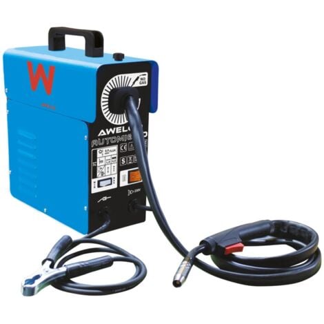 saldatrice a filo mig automatic 130 no gas diametro bobina 100 mm - awelco