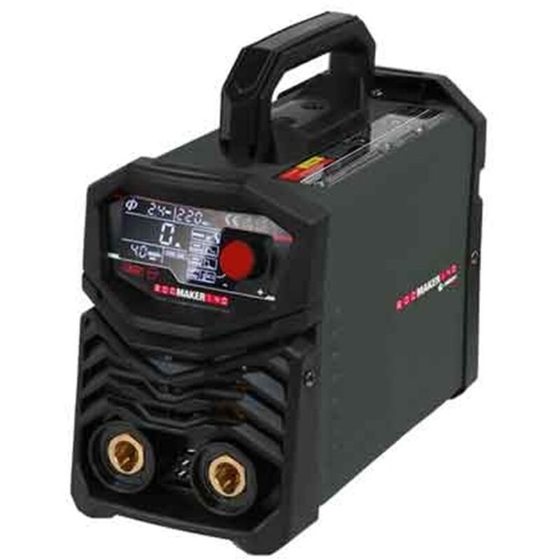 SALDATRICE AD ELETTRODO INVERTER 'RODMAKER 140' Campo di regolazione 10-140 Amp