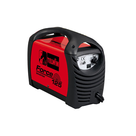 SALDATRICE AD INVERTER Telwin FORCE 125 + ACCESSORI 2,3Kw- 80 Amp