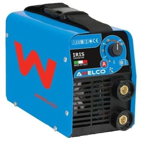 saldatrice awelco "inverter" 130 amp mma ad elettrodo rivestito iris 150 -