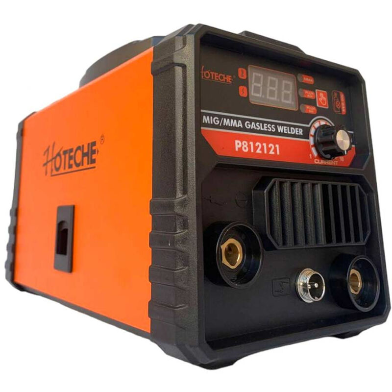 Image of Saldatrice inverter 350 ampere elettrica con display digitale per saldature con accessori