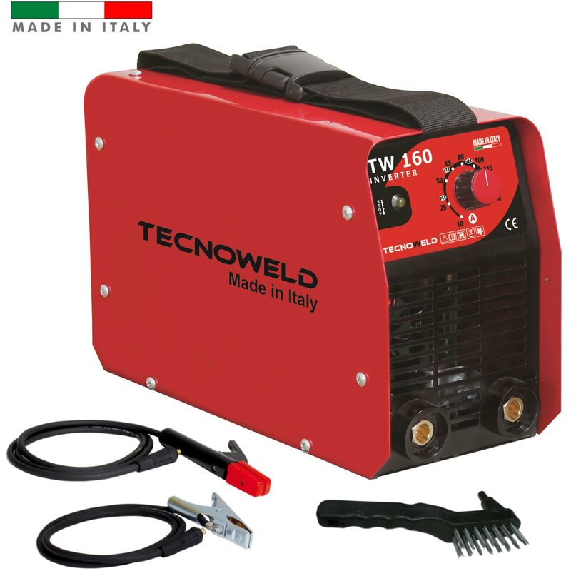 Image of Tecnoweld - Saldatrice inverter a elettrodo mma tw160 130 ah