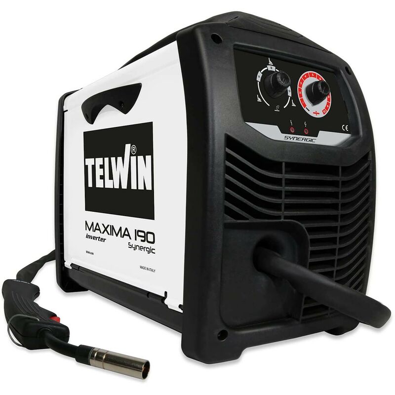 Image of Saldatrice Telwin Maxima 190 Synergic Inverter mig mag gas