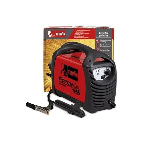 Saldatrice INVERTER ad elettrodo 80 Amp Telwin - Force 125