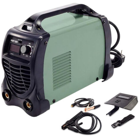 Saldatrice Inverter Ad Elettrodo Mma In Corrente Continua Con 5 Accessori