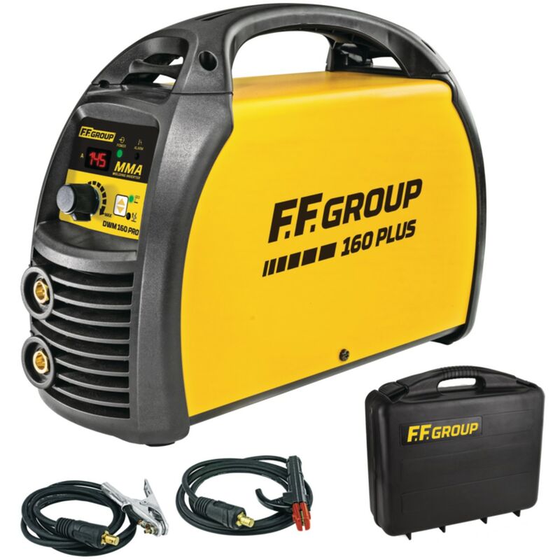 Image of Ff group dwm 160 plus saldatrice inverter 160a uso semi professionale