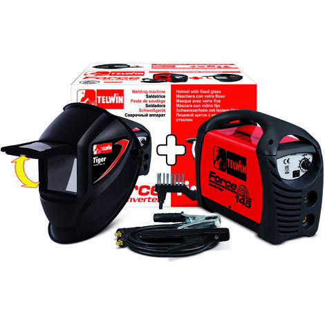 Saldatrice Inverter "Force 145" Saldatura ad Elettrodo MMA in Corrente Continua (DC)