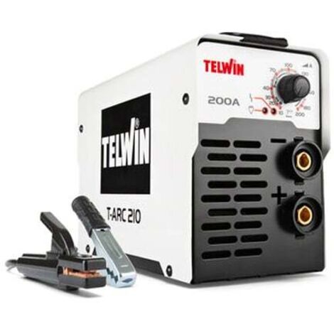 Saldatrice inverter Telwin T-ARC 210 con accessori