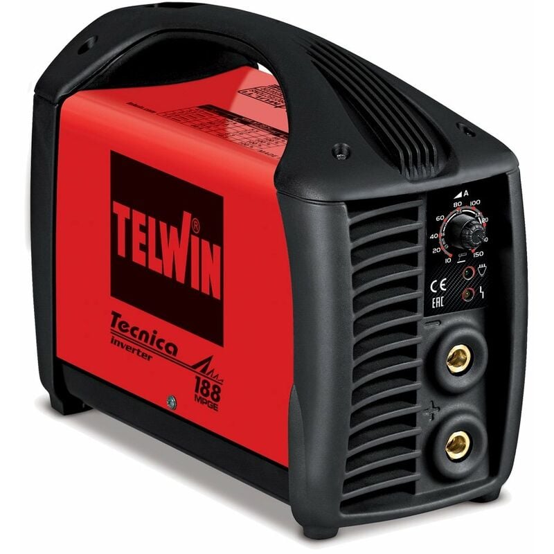 Image of Saldatrice inverter Telwin Tecnica 188 mpge - 816023 - Rosso