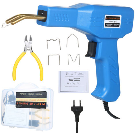 SALDATRICE PLASTICA KIT RIPARAZIONE SALDATURA PARAURTI+ ACCESSORI 50W