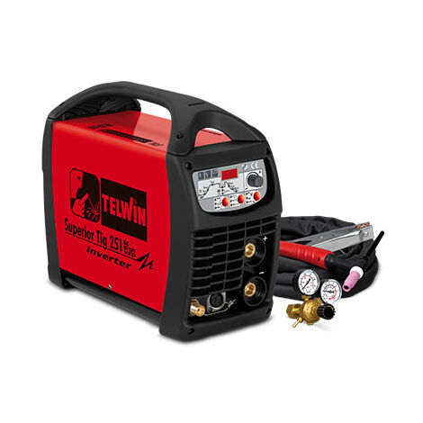 SALDATRICE SUPERIOR TIG 251 DC-HF/LIFT VRD 400V+ACC cod. 816116 TELWIN