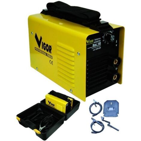 Saldatrices Vigor Inverter 160 Kit Mallette avec Accessoires