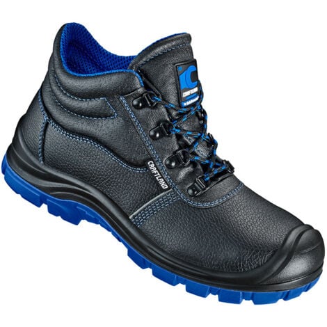 SALDUS Schnürstiefel CRAFTLAND® Schwarz/Blau EN ISO 20345 S3 SRC Gr.42