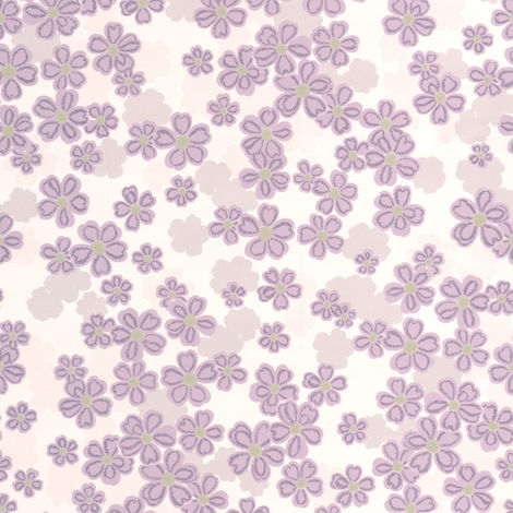 main image of "Sale Special Superfresco Woodstock Textured Floral Purple Wallpaper (Was £16)"