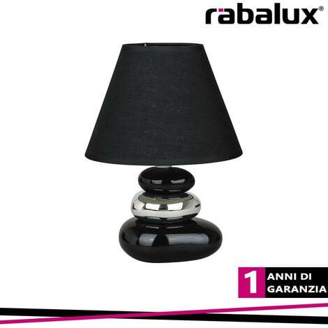 RABALUX SALEM, CERAMIC TABLE LAMP, E14 1X40W