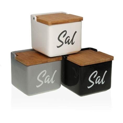 SALERO CERAMICA TAPA BAMBU - 12X12X12