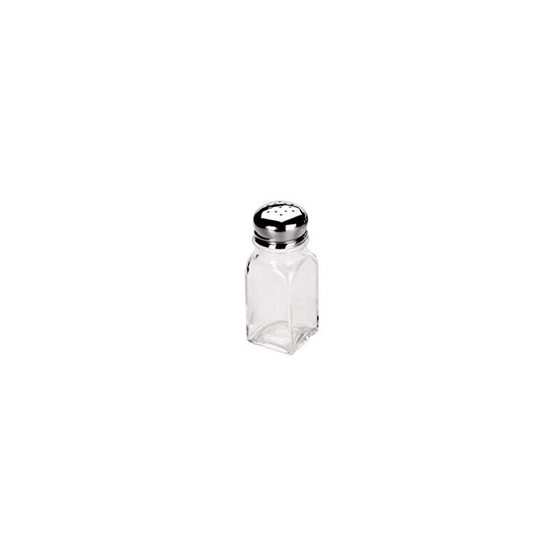 

Salero de cristal y acero inoxidable 18% 75 ml. (Ibili 755100)