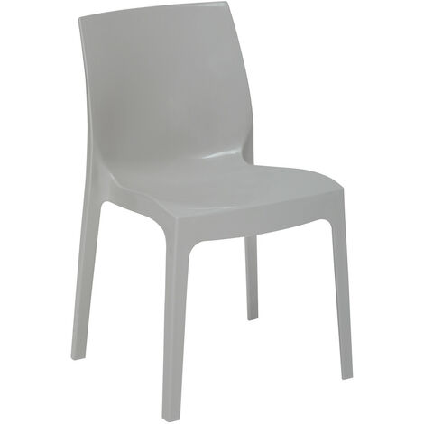 SalesFever Designer Stuhl aus Kunststoff, durchgefärbt , Minimalistische Designs
