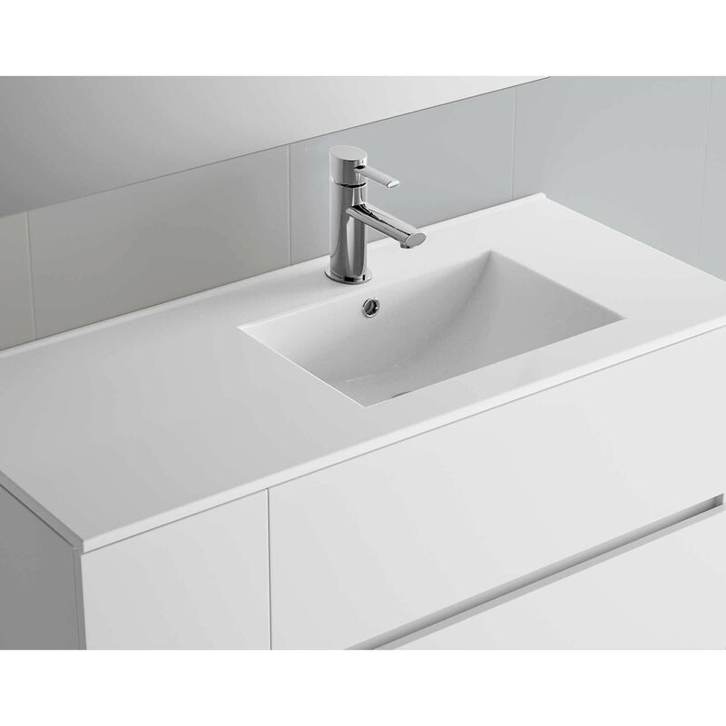 

20743 IBERIA Lavabo de Encimera 1005X460 Izquierda - Salgar