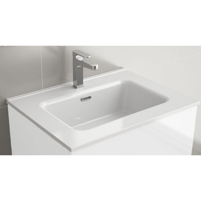 

CONSTANZA Lavabo Encimera Porcelana Blanco - Medida: 70 CMS - Salgar
