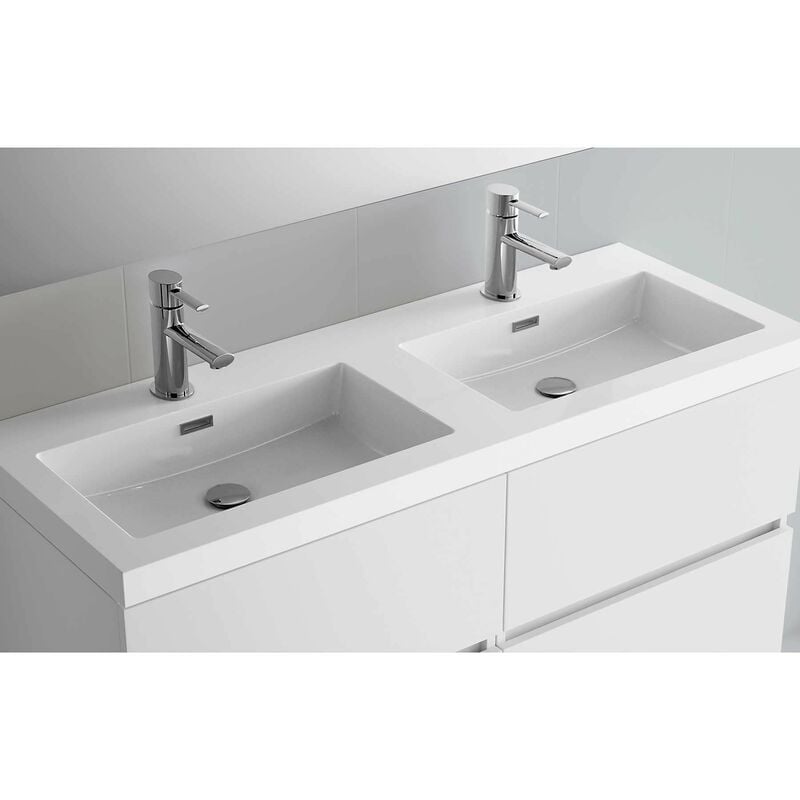 

SALGAR 27144 TOSCANA Lavabo Doble 140 Carga Mineral