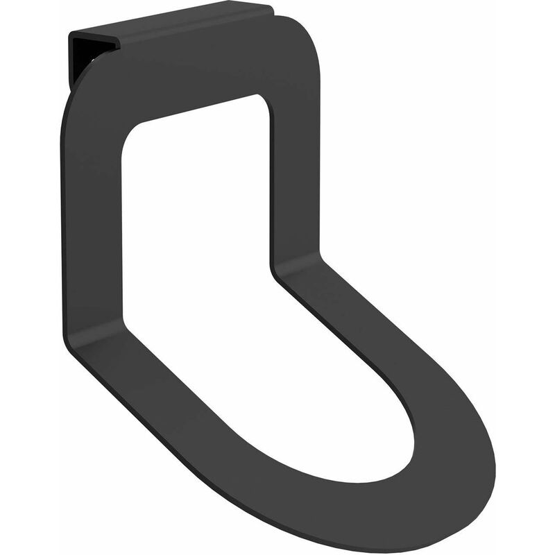 

86184 MINIMAL Soporte Secador Negro Mate - Salgar