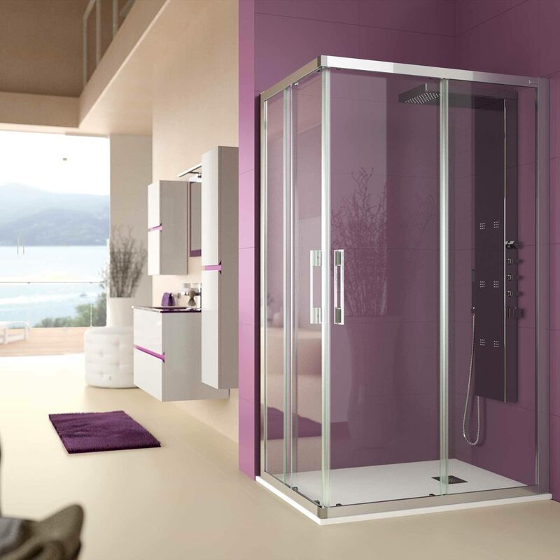 

CLEAR Mampara Rectangular De Ducha - Medida: 70X100 CMS - Salgar