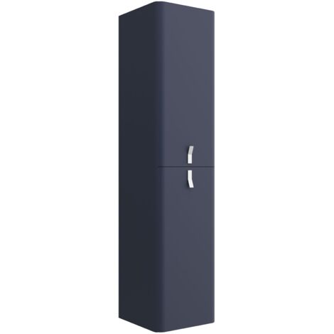 Salgar Hochschrank wandhängend UNIIQ Night blue Badmöbel