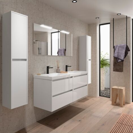 Salgar Noja Komplett-Set 1400 4 Schubladen White Gloss