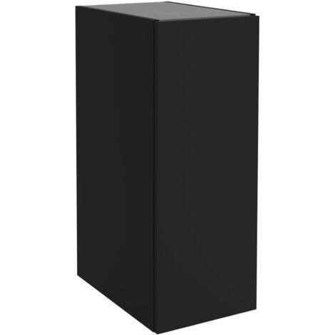 Salgar Schrankelement wandhängend ALLIANCE 300 1 Tür links/rechts mit Drucköffner BLACK VELVET 300 x 810 x 450 mm