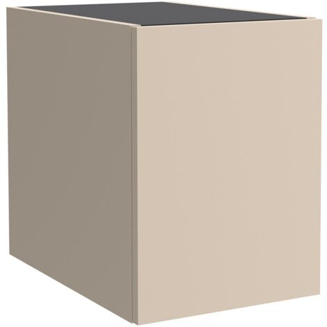 Salgar Schrankelement wandhängend ALLIANCE 300 1 Tür links/rechts mit Drucköffner MACCHIATO 300 x 405 x 450 mm
