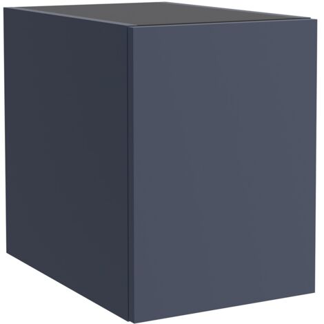 Salgar Schrankelement wandhängend ALLIANCE 300 1 Tür links/rechts mit Drucköffner NIGHT BLUE 300 x 405 x 450 mm