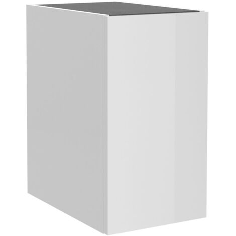 Salgar  Schrankelement wandhängend ALLIANCE 300 1 Tür links/rechts mit Drucköffner WEIß GLÄNZEND 300 x 540 x 450 mm