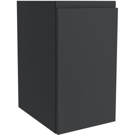 Salgar Schrankelement wandhängend MAM 300 links 1 Tür mit Softeinzug ANTHRAZITGRAU MATT 300 x 540 x 404 mm
