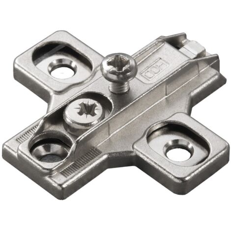 Salice 2 Pz Coppia Di Basette Regolabile Art. B2r3e09 H0 Altezza Zero
