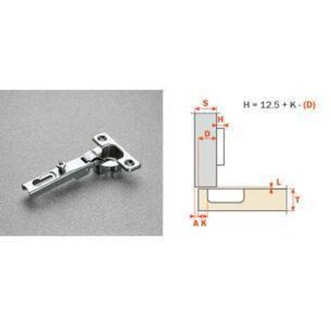 SALICE CERNIERA MINI C6A7C99 COLLO BASSO 0 - 25 pezzi