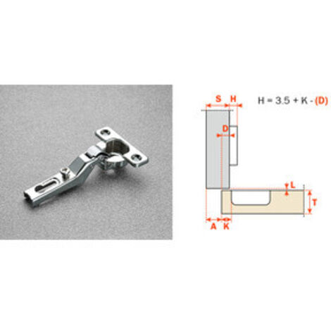 SALICE CERNIERA MINI C6A7L99 COLLO ALTO 18- 25,0 pz