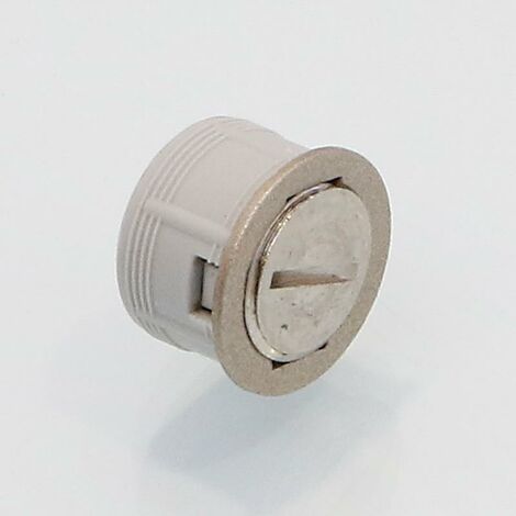 SALICE contra-pulsador magnetico regulable ø15 , Contra-pulsador magnético regulable ø15mm.De embutir.· Con fuerza magnética de 1,8kg aprox., que duplica la r