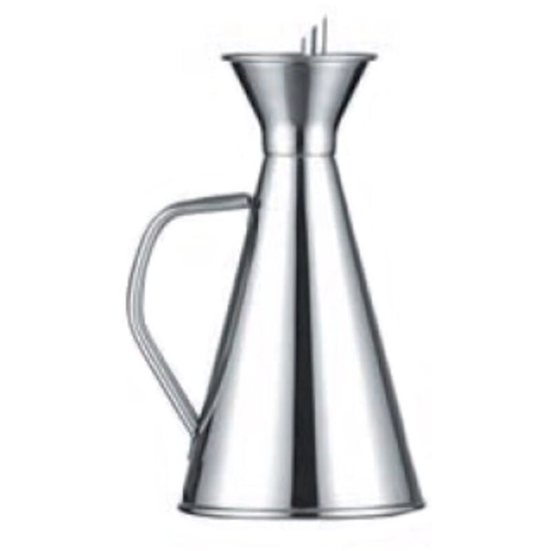 Pichet distributeur d'huile d'olive en acier 0,25L Hendi 462904