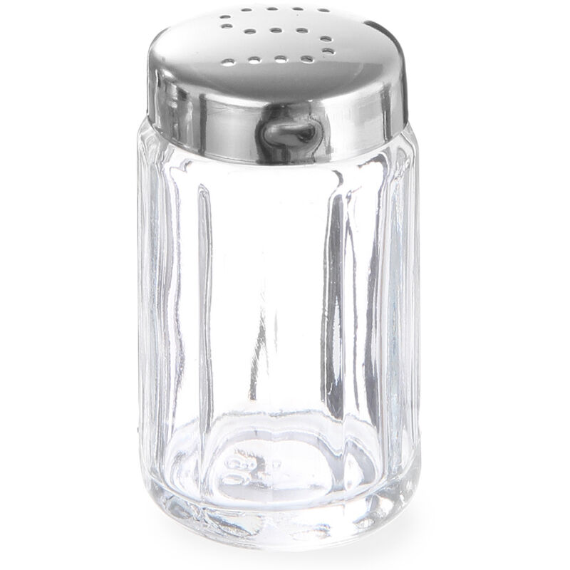 Diamètre de la salière en verre 40 mm hauteur 70 mm lot de 6 pièces. Hendi 461266