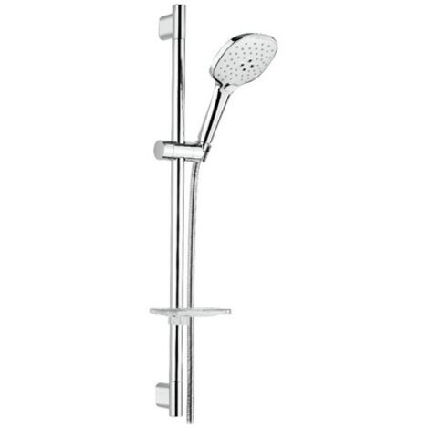 SALISCENDI CON DOCCIA A 3 GETTI  MOD. SPARTACO Cromo MAMOLI