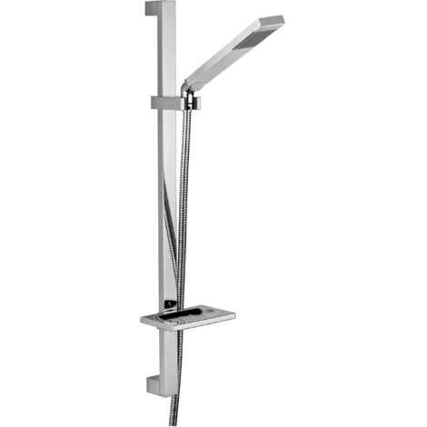Saliscendi doccia con portasapone Paffoni Level ZSAL079CR Cromo
