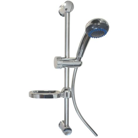 FLUXY Saliscendi doccia linea 'dark grey' 3 getti