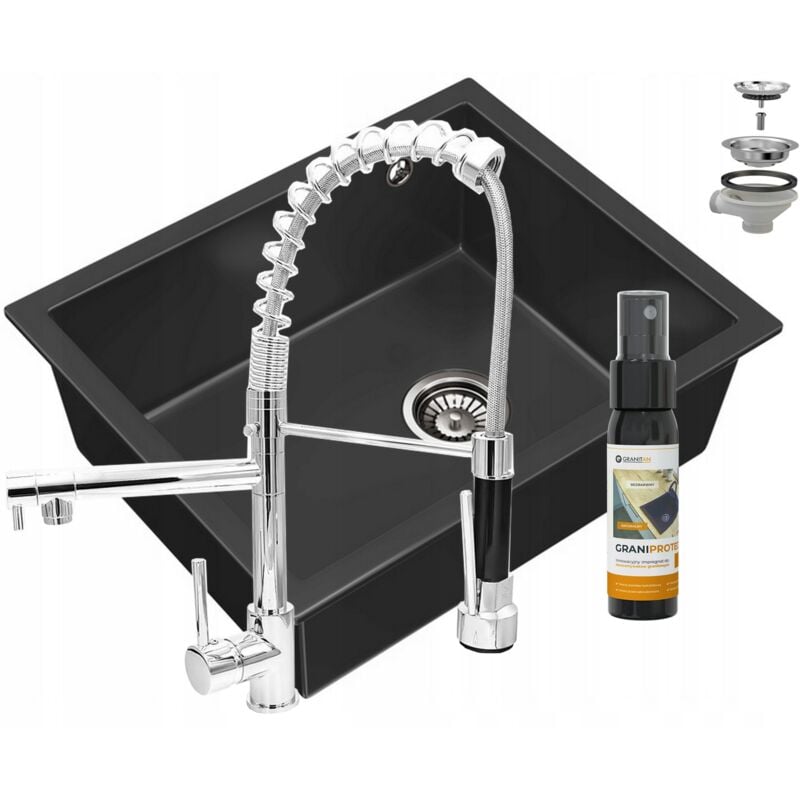 Salix évier sous plan en granit