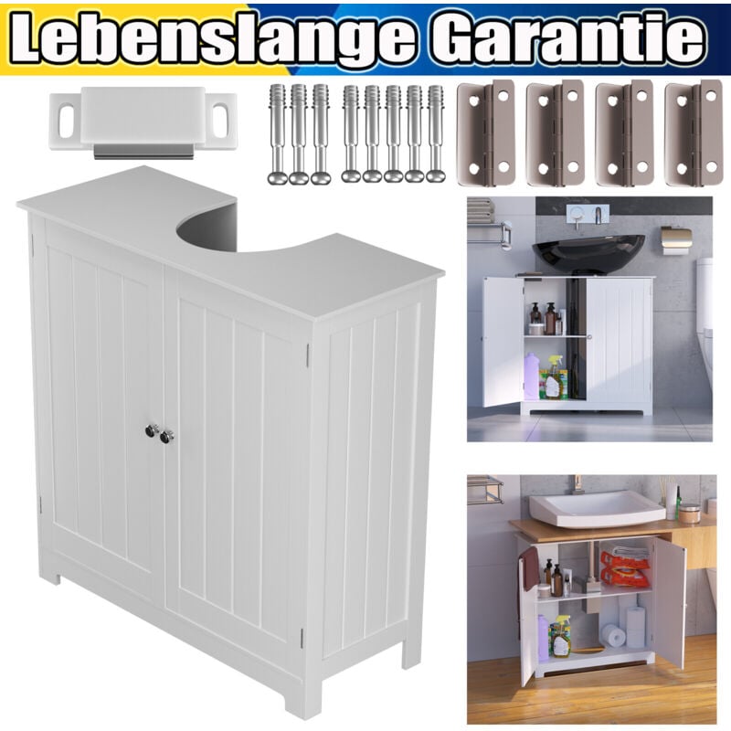 Dayplus - Salle de bain évier armoire lavabo porte cosmétique möbel