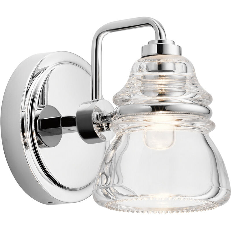 Kichler - Elstead Talland Applique Salle de Bain Chrome Poli, IP44